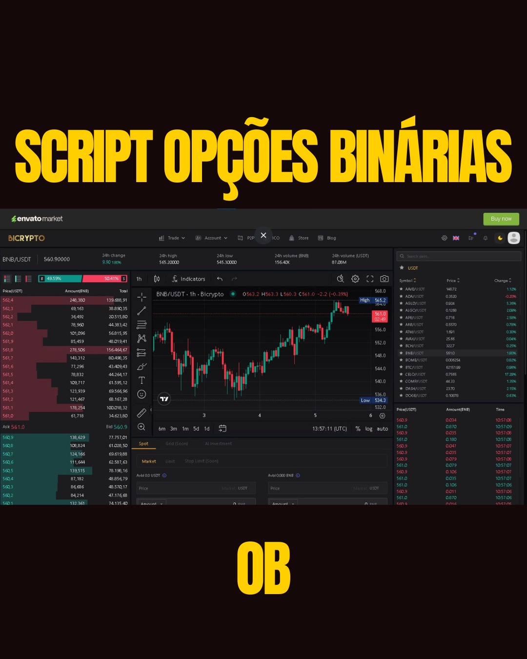 SCRIPT OB - OPÇÕES BINÁRIAS