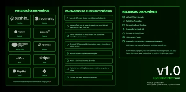 Script Gateway De Pagamento - Checkout - Hydrapay - Imagem 4